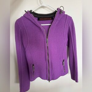Frauenschuh Purple Hooded Jacket